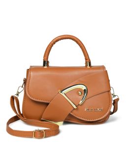 Pelle Luxur - Stylish Tan Sling Bag for Women