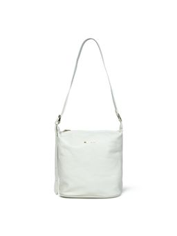 Pelle Luxur - Stylish White Hand Bag for Women (M)