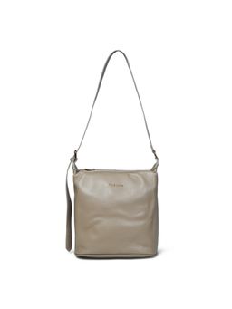 Pelle Luxur - Stylish Khaki Hand Bag for Women (M)