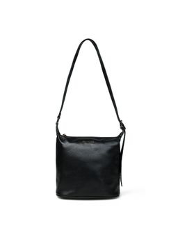 Pelle Luxur - Stylish Black Hand Bag for Women (M)