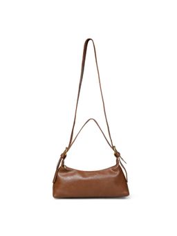 Pelle Luxur - Stylish Mid Brown Sling Bag for Women (S)