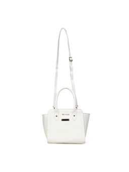 Pelle Luxur - Stylish White Hand Bag for Women (S)