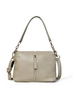 Pelle Luxur - Stylish Khaki Hand Bag for Women (S)