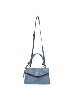 Pelle Luxur - Stylish Sage Blue Sling Bag for Women (S)