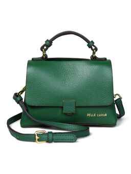 Pelle Luxur - Stylish Forest Green Sling Bag for Women (S)