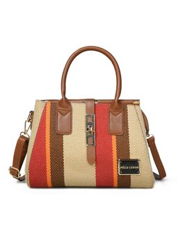 Pelle Luxur - Stylish Brown Satchel Bag for Women (M)
