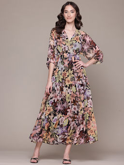 Label Ritu Kumar - Black Giselle Maxi Dress