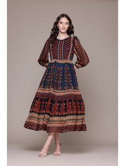 Label Ritu Kumar - Multi Color Danielle Maxi Dress