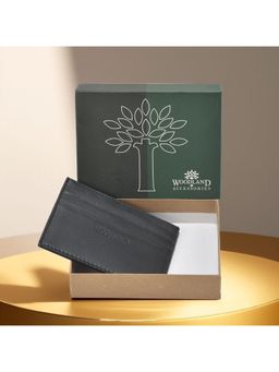 WOODLAND - Casualwear Softy Black Card Case