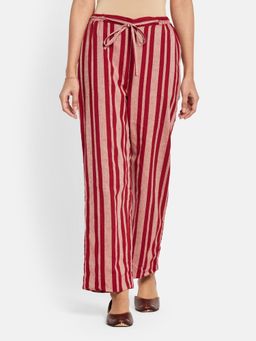 Fabindia - Cotton Nagari Striped Casual Pants