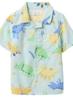 GAP - Boy's Blue Cartoon Shirt