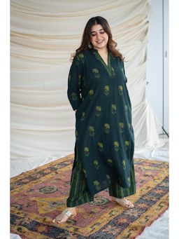 The Indian Ethnic Co. - Bargad Slub Cotton Kurta