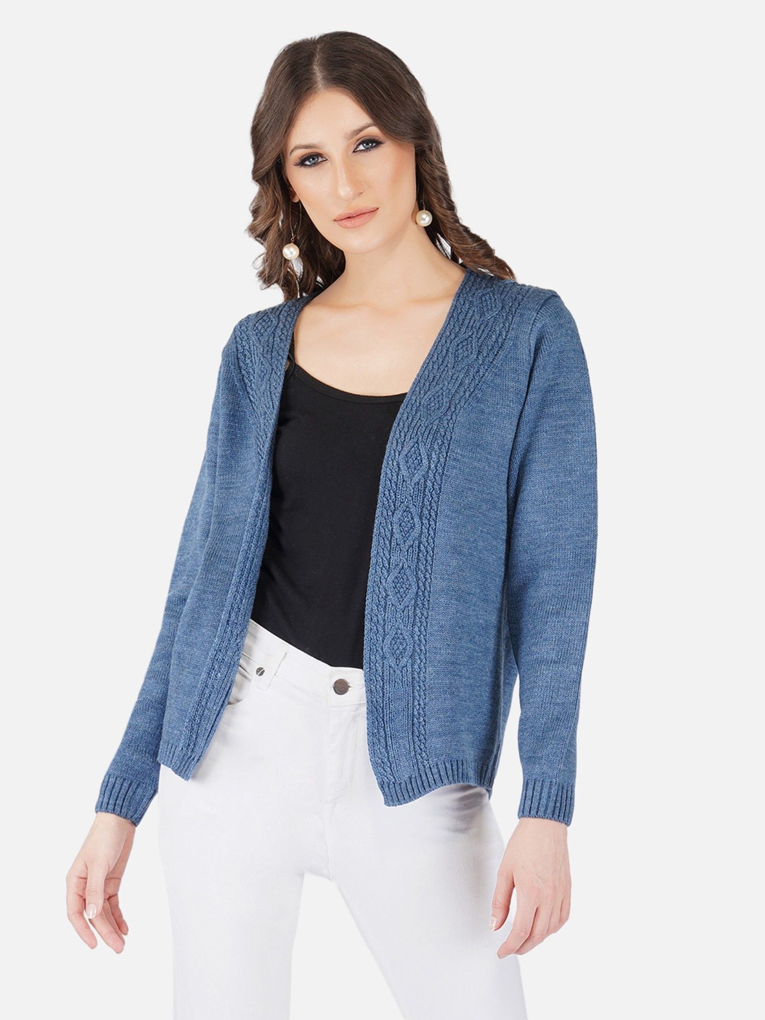 joe hazel Blueberry Colour Lushberry Slush Shrug-picture-19