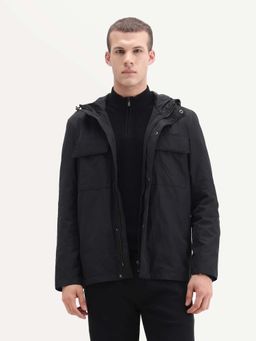 Rare Rabbit - Hooded Regular Fit Jacket