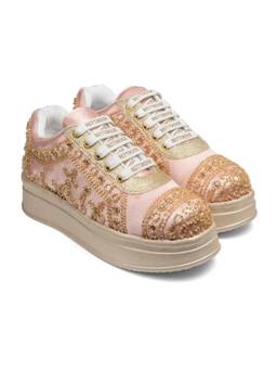 RETTROSE - Pink Zareen Wedding Sneakers