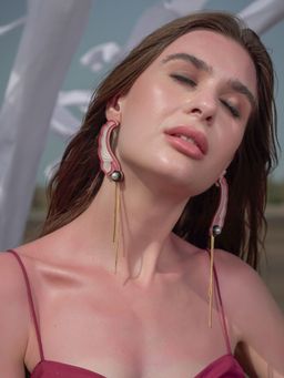 THE YV BRAND BY YASHVI VANANI - The Multi-Color Magnolia Earrings