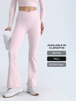 Cava Athleisure - Pink Solid Nylon Regular Fit Leggings