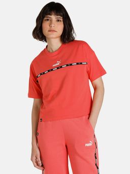 Puma - Power Tape Women Pink T-shirt