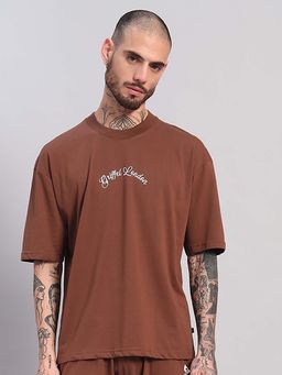 Griffel - London Brown Oversized T-Shirt