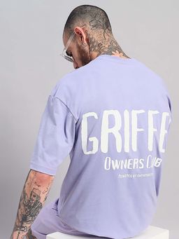 Griffel - Oversized Lavender T-Shirt
