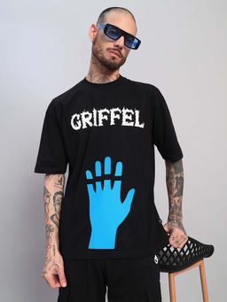Griffel - Graphic Print Oversized T-Shirt