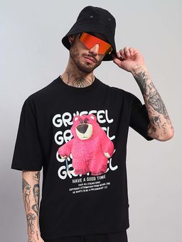 Griffel - Plush Bear Graphic Oversized T-Shirt