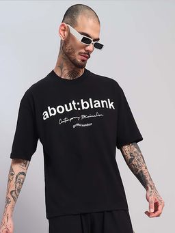 Griffel - About Blank Minimalist Oversized T-Shirt