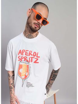 Griffel - Aperol Spritz Oversized Graphic T-Shirt