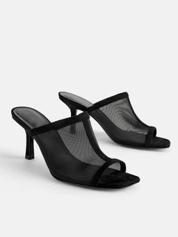 Street Style Store - Women Black Square Toe Stilettos
