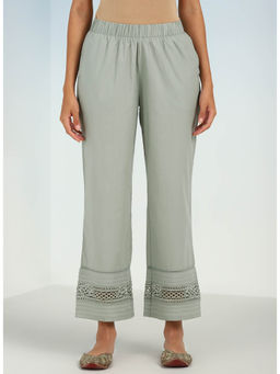 Lakshita - Grey Straight Fit Pants