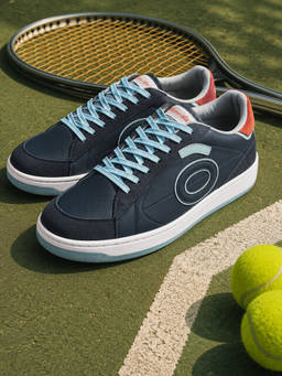 Bewakoof - Men Navy Blue Clean Slate Sneakers