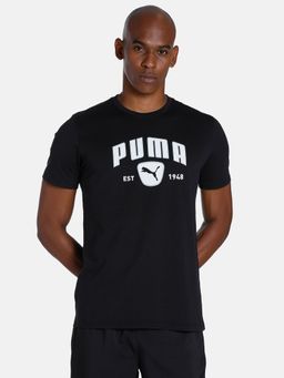 Puma - Performance Training Graphic Mens Black T-shirt