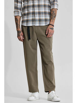 Snitch - Khaki Relaxed Fit Trouser