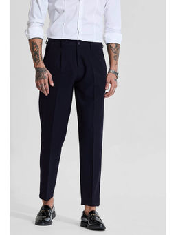 Snitch - Navy Blue Slim Fit Trouser