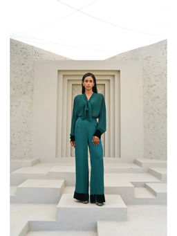 House of duti - Bare Green Solid Co-Ord (Set of 2)