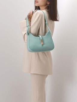 EN TOI - Bella Green Baguette Bag