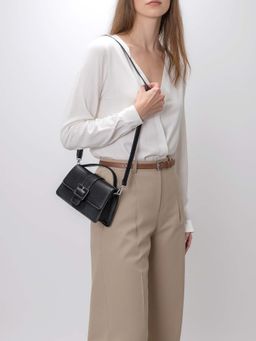 EN TOI - Nicola Black Top Handle Sling Bag