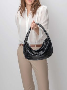 EN TOI - Esla Black Hobo Bag