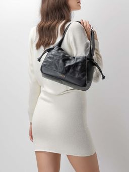 EN TOI - Spring Black Shoulder Bag