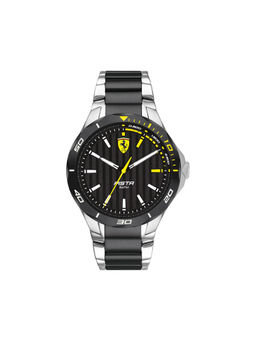 Scuderia Ferrari - Black Dial Round Analog Watch-0830762