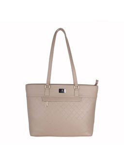 ESBEDA - Beige Color Solid Shoulder Bag For Women (L)