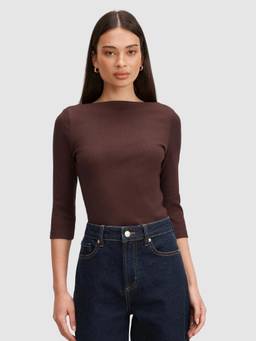 Forever New - Starlette 3/4 Sleeve Top