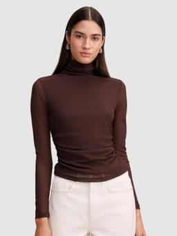 Forever New - Halston Roll Neck Long Sleeve Top
