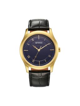 Titan - Gents Karishma Blue Dial Analog Watch for Men 1823Yl02