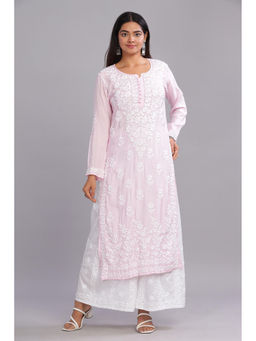CLUB LOOM - Eliza Chikankari Muslin Kurta