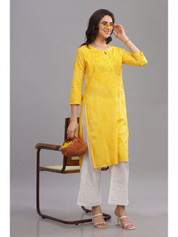 CLUB LOOM - Zareen Chikankari Cotton Kurta