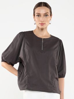 RAREISM - Women Brown Artemis Regular Top