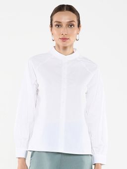 RAREISM - Women White Bartpo Regular Shirt