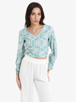 RAREISM - Women Green Geonao Regular Top