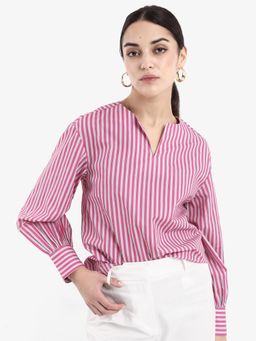 RAREISM - Women Pink Myrto Regular Top